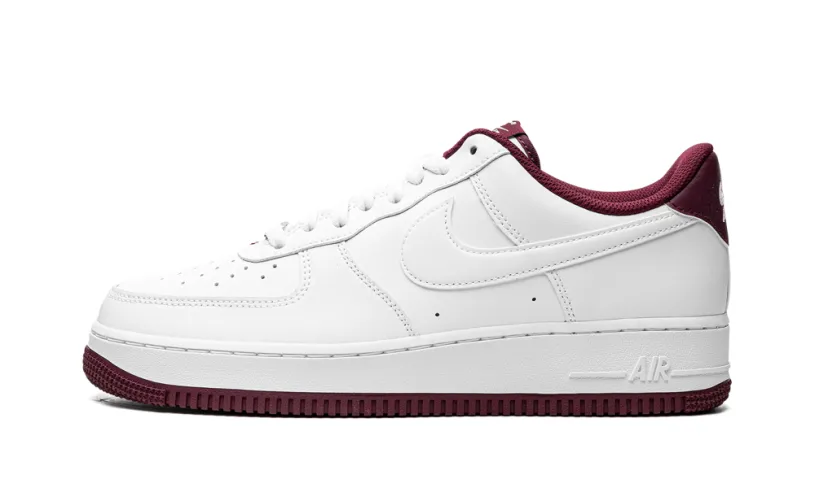 Nike Lifestyle Air Force 1 Low '07 'White Dark Beetroot'